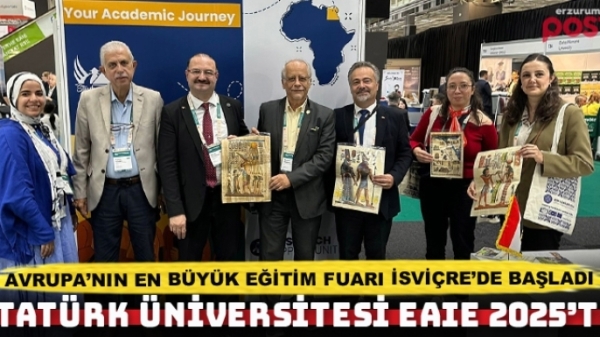 Atatürk Üniversitesi, Avrupa’nın en büyük eğitim fuarında