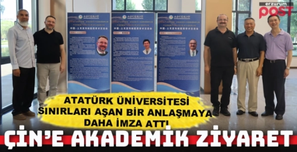 Atatürk Üniversitesi sınırları aşan bir anlaşmaya daha imza attı