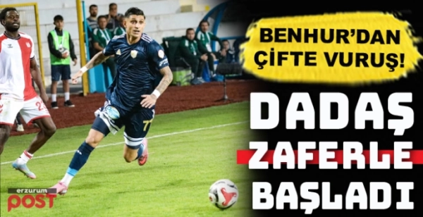 Erzurumspor sezona 3 puanla başladı: 2-0