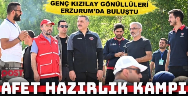 Genç Kızılay Gönüllüleri afetlere hazırlanıyor