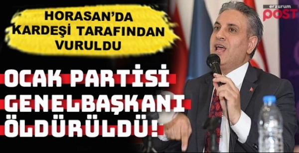 Ocak Partisi Genel Başkanı Canpolat öldürüldü!