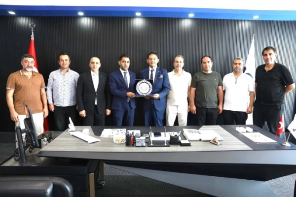 Özakalın ve Oral'dan ASKON'a ziyaret