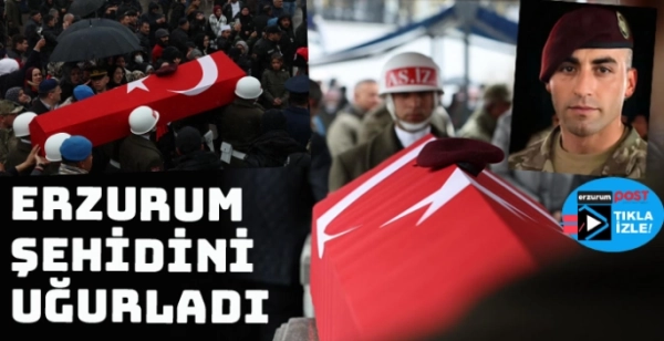 Şehidin son isteği yerine getirildi, baba ocağında toprağa verildi