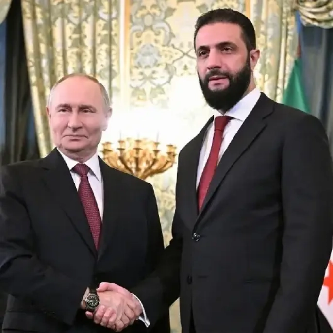 Esed'in halefi Şara, yarın Putin'le Moskova'da kritik zirvede