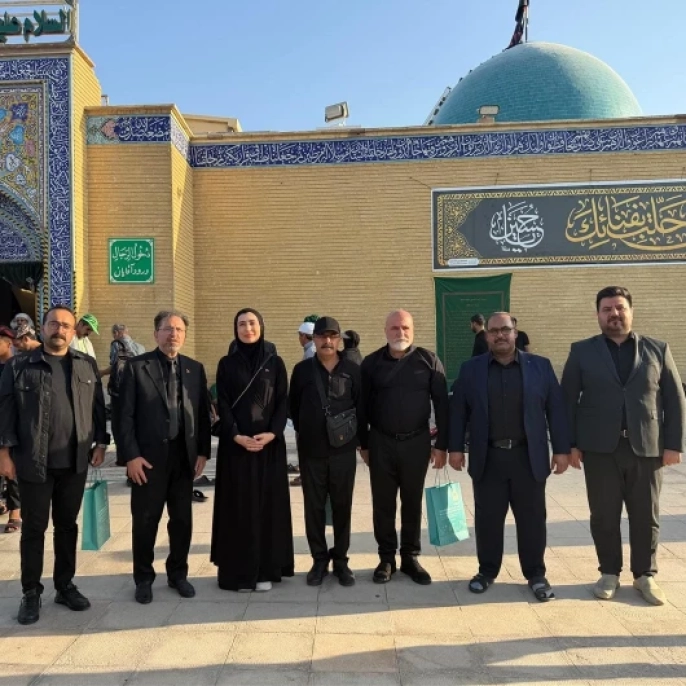 Esma Ersin Erbain Törenleri Kapsamında Irak'ta Ziyaretlerde Bulundu