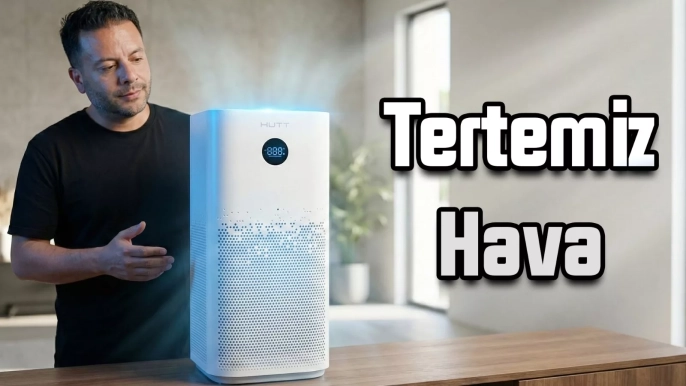 Evde doğa esintisi: HUTT Air Purifier Pro Plus ile havayı temizleyin, sağlığınızı koruyun!