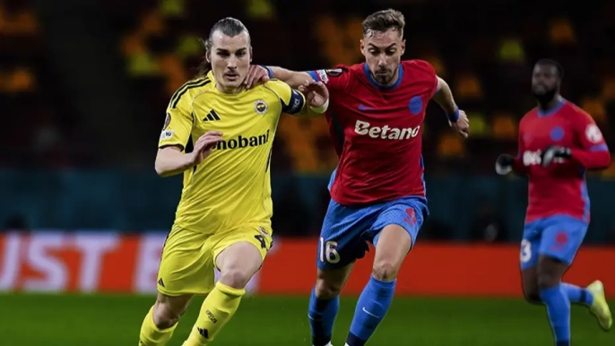 Fenerbahçe, Bükreş'ten puanla ayrıldı: Avrupa Ligi'nde ilk 24'te yerini sağladı