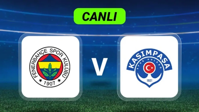 Fenerbahçe, Kasımpaşa'yı yenerek zirveye ortak olmak istiyor