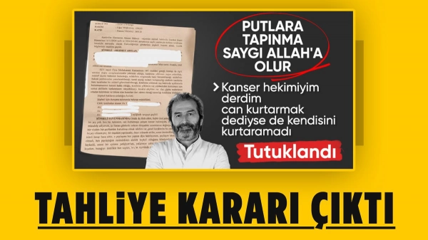 10 Kasım'da Atatürk'e hakaret ettiği için tutuklanan doktor tahliye edildi
