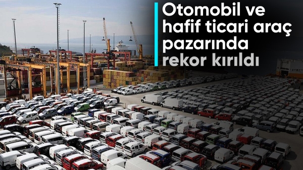 2024 yılında otomobil ve hafif ticari araç pazarı rekor kırdı
