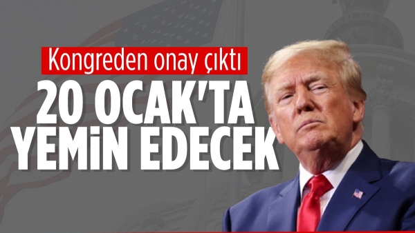 SON DAKİKA! ABD Kongresi, Donald Trump’ın seçimi kazandığını onayladı