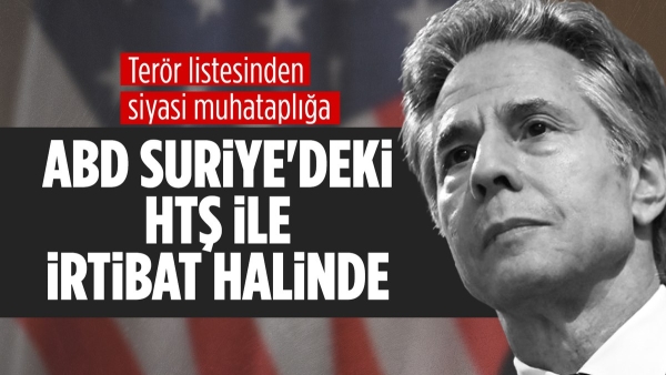 ABD, terör örgütü olarak gördüğü Suriye'deki HTŞ ile temas kurdu