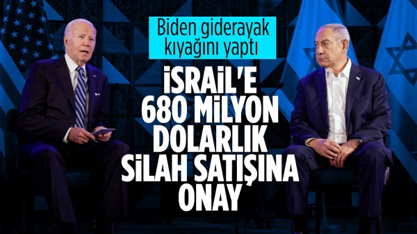 ABD yönetimi, İsrail'e saldırı mühimmat kiti gönderecek