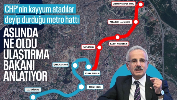 Abdulkadir Uraloğlu, Ümraniye’deki metro projesi hakkındaki iddialara yanıt verdi