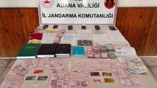 Adana'da büyük tefecilik operasyonu: Vatandaşları 100 milyon lira zarara uğrattılar
