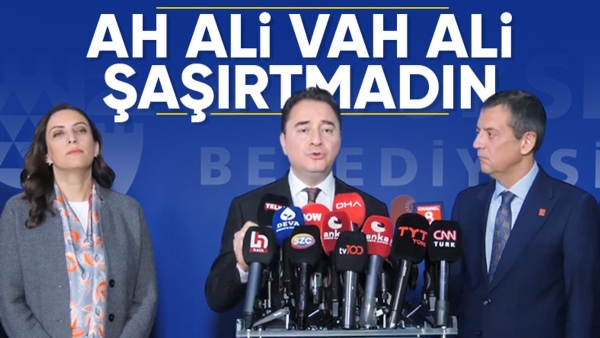 Ali Babacan İmamoğlu'na destek için Saraçhane'ye geldi