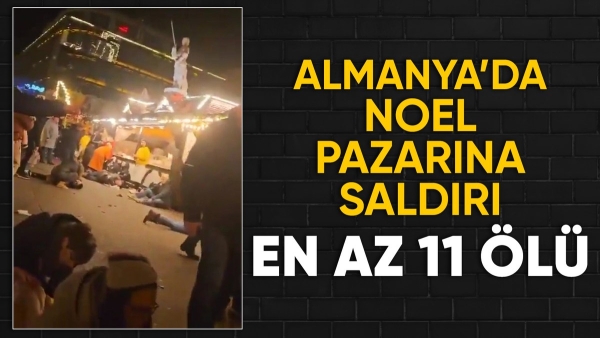 Almanya'da kalabalığın arasına otomobil daldı: 11 ölü