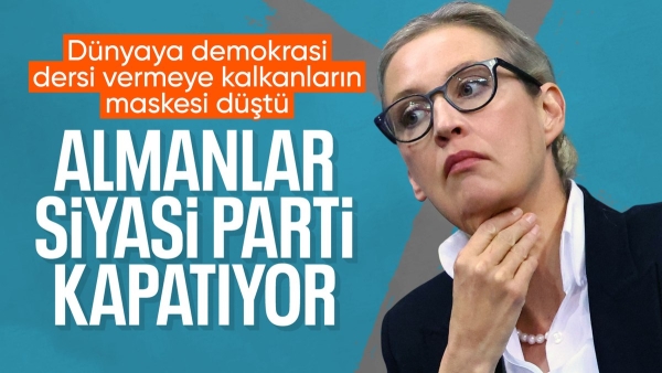 Almanya'da siyasi kriz: Parlamento aşırı sağcı AfD'yi kapatmak için harekete geçti