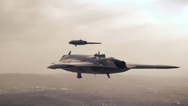 ANKA III'lerden 'Çanakkale' selamı