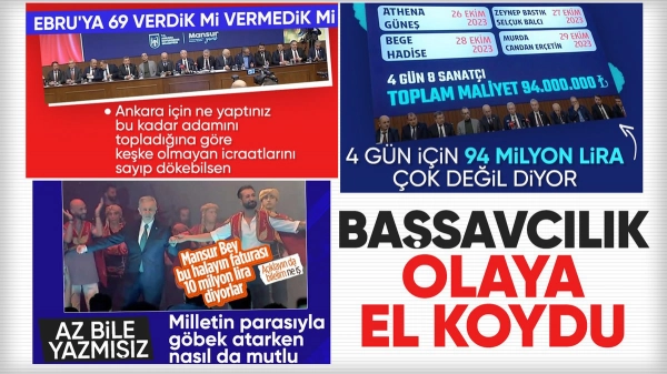 Ankara Büyükşehir Belediyesi'ndeki konserlere ilişkin soruşturma başlatıldı