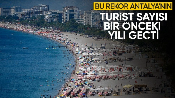 Mehmet Nuri Ersoy: Antalya'ya son 9 ayda 15 milyonu aşkın turist geldi