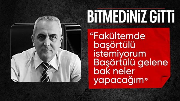 Aydın'da akademisyenden başörtülü öğrenciler ve AK Parti hakkında skandal sözler