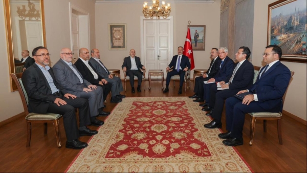Bakan Fidan, Hamas heyetiyle görüştü