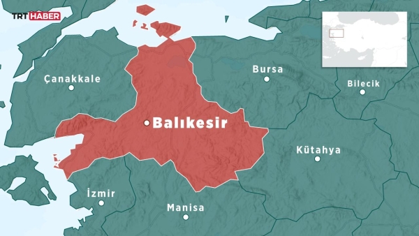 Balıkesir'de 6,1 büyüklüğünde deprem