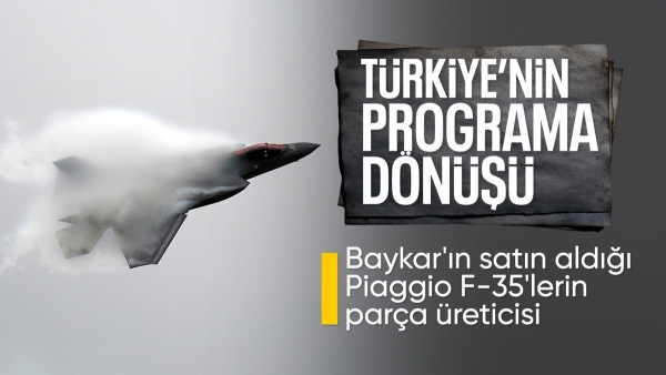 Baykar'ın Piaggio'yu satın alması Yunan basınında: Türkiye F-35 projesine geri döndü