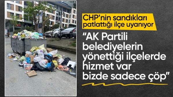 Beşiktaş'ta toplanmayan çöpler vatandaşları ve esnafı rahatsız ediyor
