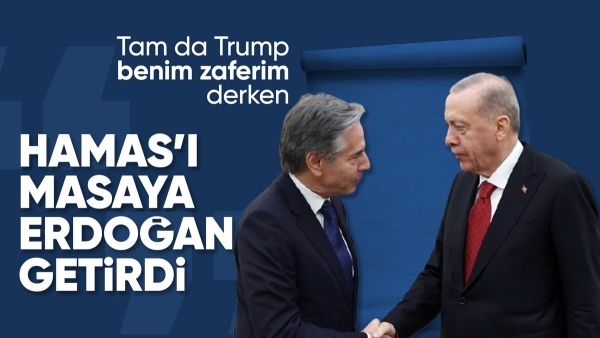 Blinken: Erdoğan'dan rica ettik, Hamas'ı masaya getirdi