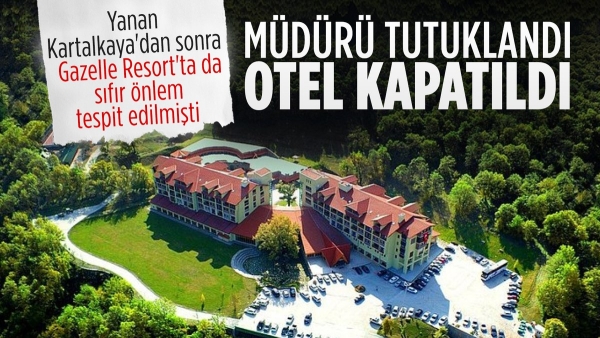 Bolu'da facianın yaşandığı otelin sahibinin diğer oteli için kapatma kararı