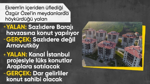 CHP'nin bir yalanı daha elinde patladı: İşte 'Kanal İstanbul' gerçekleri