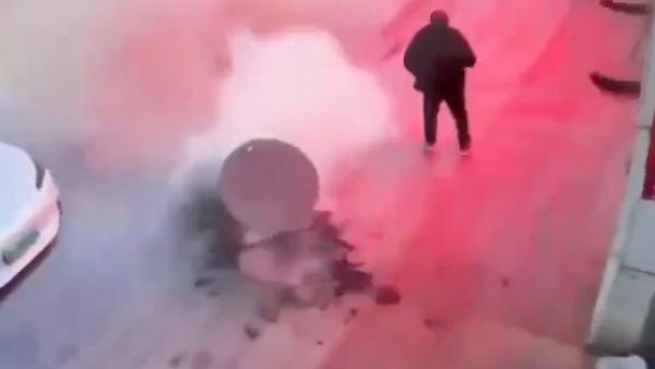 Çin'de kanalizasyona havai fişek attı: Meydana gelen patlamada ağır yaralandı