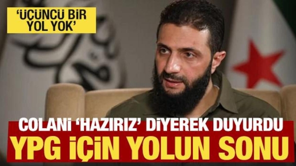 Colani 'hazırız' diyerek duyurdu! YPG için yolun sonu geldi