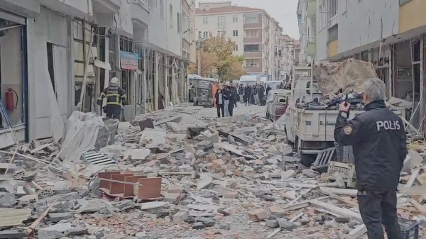 Çorum'da patlama: 1 ölü, çok sayıda yaralı