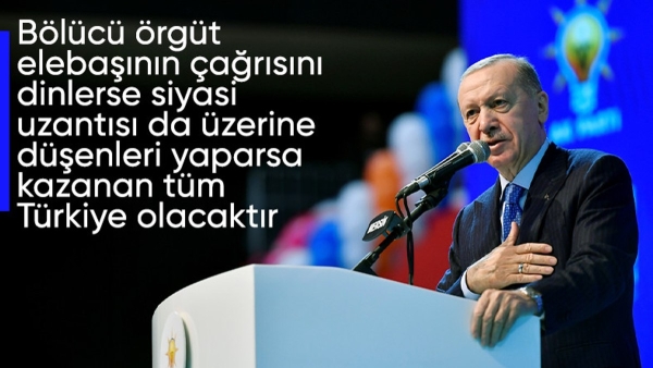 Cumhurbaşkanı Erdoğan'dan bir kez daha 