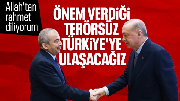 Cumhurbaşkanı Erdoğan'dan Sırrı Süreyya Önder için taziye mesajı