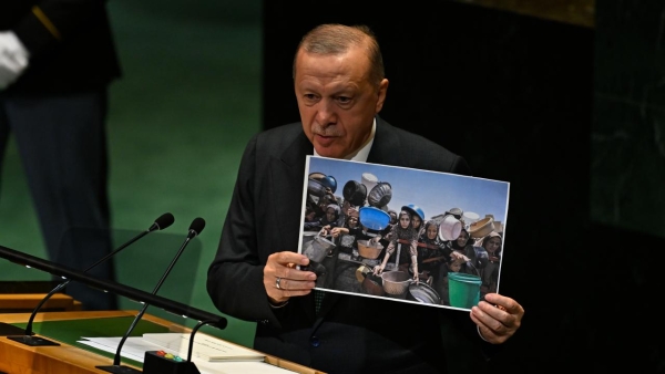 Cumhurbaşkanı Erdoğan: Gün, insanlık adına Filistin'in yanında dimdik durma günüdür