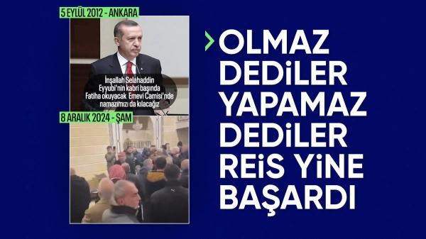 Cumhurbaşkanı Erdoğan’ın Suriye'yle ilgili yıllar önceki sözleri yeniden gündemde