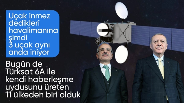 Cumhurbaşkanı Erdoğan: Kendi haberleşme uydusunu üreten 11 ülkeden biri olduk