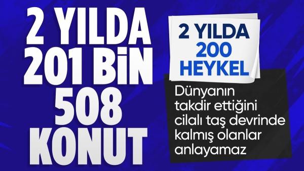 Deprem bölgesinde 201 bin 508 konut hak sahiplerine teslim edildi