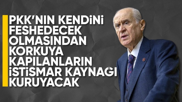 Devlet Bahçeli'den Öcalan'ın çağrısıyla ilgili açıklama