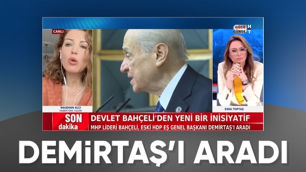 SON DAKİKA! Devlet Bahçeli'den Selahattin Demirtaş'a telefon
