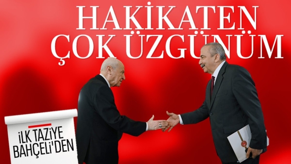 Devlet Bahçeli'den Sırrı Süreyya Önder mesajı: Çok üzgünüm