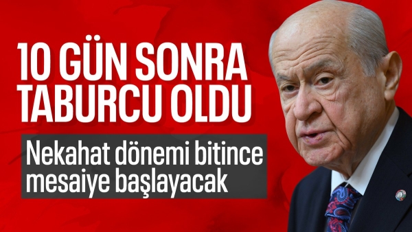 Devlet Bahçeli taburcu edildi