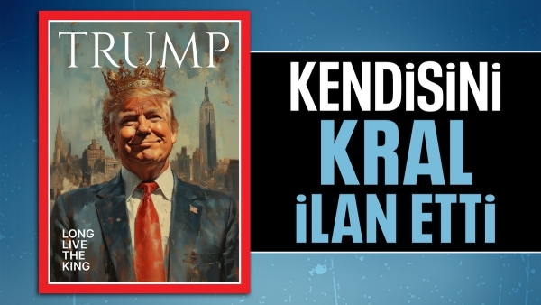 Donald Trump kendisini ABD'nin kralı ilan etti: Beyaz Saray paylaştı