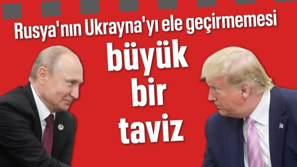 Donald Trump: Rusya'nın Ukrayna'yı ele geçirmemesi büyük bir taviz