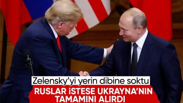 Donald Trump: Vladimir Putin isterse tüm Ukrayna'yı alır
