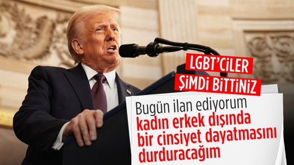 Donald Trump yemin ederek ABD'nin 47. başkanı oldu